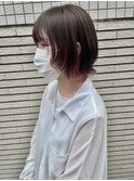 【MANA】ミニウルフ×インナーピンク/ウルフボブ