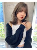 レイヤーカットウルフカット/キレイめカジュアル/ビターショコラ