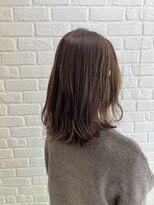 デイジー インデックスヘア 大島店(DAISY index hair)&nbsp;ミントアッシュ小顔カットワンカール大人可愛い3Dハイライト