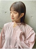 顔まわりカット　ベージュ　前髪　haruhi【浦和】