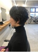 癖を活かした大人のショート