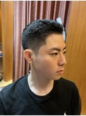 銀座　理容室　ショートバック