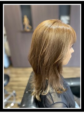 リレーションヘアーデザイン(Relation hair design) 外ハネ長め
