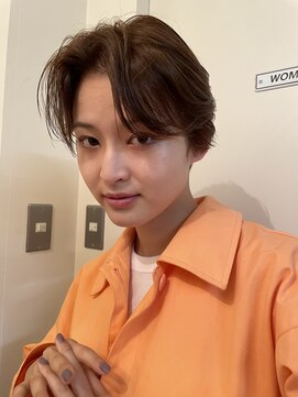 ノラキチジョウジ(NORA KICHIJOJI) ウルフボブロングレイヤー耳かけフェイスレイヤーレイヤーボブ