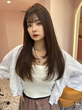 ボタン シブヤ(VOTAN SHIBUYA) 韓国ヘア/顔まわりレイヤーカット/レイヤーカット/渋谷