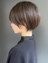 ラウンジ モリオ イケブクロ(Lounge MORIO Ikebukuro)&nbsp;【morio池袋】大人可愛い20代黒髪前下がりショート♪