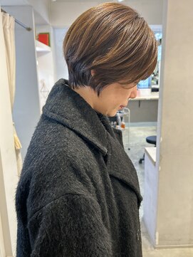 レトン 銀座(leton) ショートボブ/ハイライト/似合わせカット/大人ショート