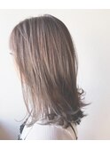 極細ハイライト！ラベンダーベージュ☆