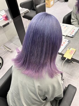 ファイブバイジエクト 堀江(FIVE by The Ect) パープルグラデーション