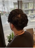 無造作スパイラルパーマ