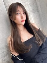 ロンドアリシア 金山(Lond Alexia)&nbsp;20代30代　レイヤー　グレージュ　髪質改善 縮毛矯正 1034