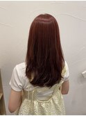 レッドレイヤーヘア