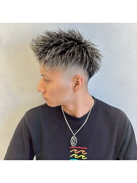 ルースト 西院店(ROOST) ジェット×ホワイトハイライト