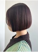 ミニボブ×ニュアンスカラー