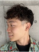 スパイキーショート/ジェットモヒカン/ショートバング/men's