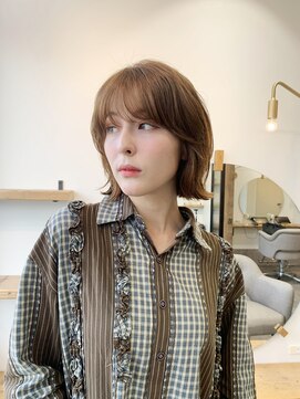 シアアルン 新小岩店(SHEER alun) パーマ/ミディアム/ボブスタイル/SHEERalun新小岩