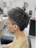 無造作ツーブロック