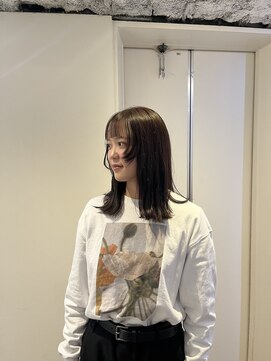 ヘアーワークス ヘルム 渋谷店(HAIR WORKS HELM) [HELM渋谷]顔まわりレイヤー