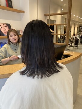 シアン 矢場町店(CYAN.) 毛先コテ巻きパーマ