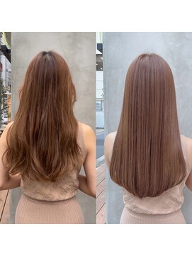 レイリー 原宿 表参道(Rayreee) 収まり 扱いやすさ◎美髪に導く縮毛矯正 艶髪