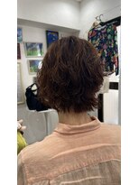 カタチノナイ(katachi-no-nai)&nbsp;大人の残ったパーマウルフ