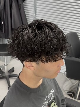 ガオプロデュースバイレボ(gao produced by revo) 波巻きパーマ/メンズパーマ/メンズカット/刈り上げ/ツーブロック