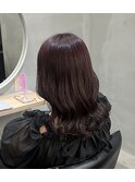 ナチュラルな色気、こなれレッドカラー♪
