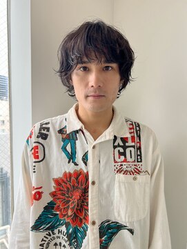 ワク(WAKU) メンズ/フェザーパーマ