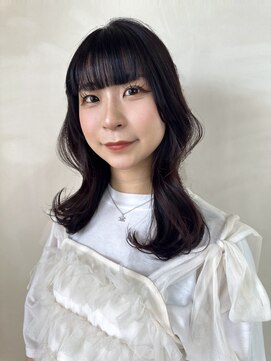 イーストハムネオ(EAST HAM NEO) 韓国レイヤー/くびれヘア/黒髪ロング