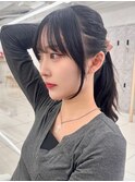 05顔周りレイヤー/韓国レイヤー/ワンカール/小顔カット