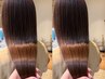 【新規】　極上の柔らかい艶髪へ♪　カット＋美髪酸性ストレート　￥21000