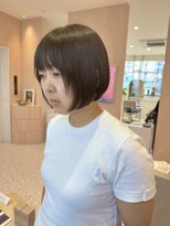 オン キャナルシティ博多前店(on)&nbsp;【哉汰】ミニボブ/髪質改善/顔周りレイヤー20代