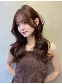 韓国ヘア/透明感/髪質改善/レイヤーカット/暗めカラー/学割/浦和