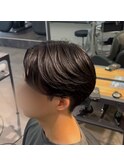 毛流れセンターパート