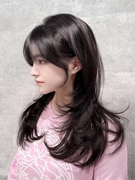 バランス 原宿 表参道(balance) 韓国ロングレイヤーカット