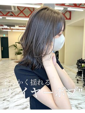 オーレント(AULENT) 大人かわいい　レイヤーボブ　顔まわり20代30代40代◎ 表参道