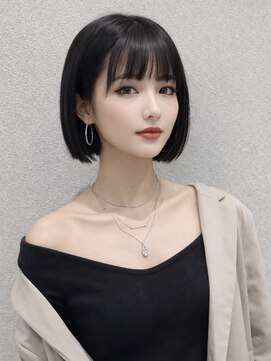 ルクス(Luxs) 顎ラインぱつっとボブ