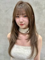 ロンドネートゥル 新潟(Lond naitre)&nbsp;新潟／髪質改善/レイヤー／ハッシュカット／オリーブベージュ