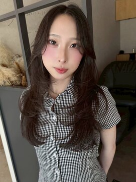 エトワ 中央店(etoi) 大分韓国ヘアかき上げレイヤーカット