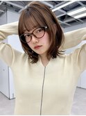 ナチュラルで可愛いレイヤーボブ