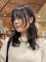 マッシュ アドベ 八戸ノ里(MASHU ADOBE)&nbsp;【春イメチェン】セミロングパーマ