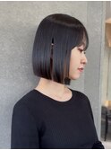 ◇髪質改善ストレート/レイヤーボブ/縮毛矯正/顔周り/表参道