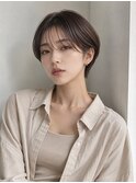 コンパクトショート×大人ヘア/ラベンダーブラウン30代40代池袋