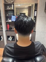 グロウヘアワークス(grow hair works)&nbsp;七三スタイル