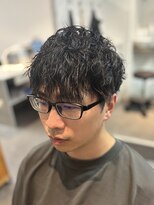 マジック 関目店(magic)&nbsp;直毛を卒業。ラフにキマる黒髪パーマ
