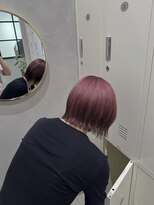 ヘアリゾートレガロ 瓢箪山店(Hair Resort regalo)&nbsp;ベリーショートバレイヤージュ韓国ボブタッセルボブウルフパーマ