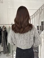 アトレ 福岡大名店(attrait)&nbsp;ツヤ感引き出すブラウンミディアム×トリートメント