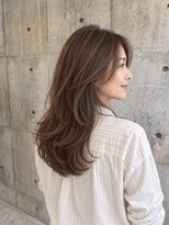 アトラ ハッピーヘアライフ 昭和町店(attra happyhairlife)&nbsp;ニュアンスを纏うくびれロング