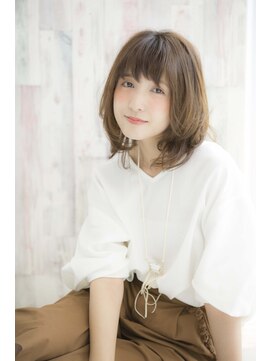 ブリッジ バイ ネオリーブ 綱島店(bridge by neolive) 【bridge by neolive】 柔らかふわミディ