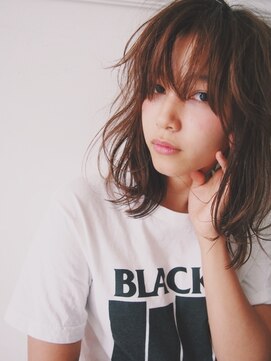 デパール 南青山(depart) 【デパール 】イメチェン外ハネボブ美髪ワイドバング